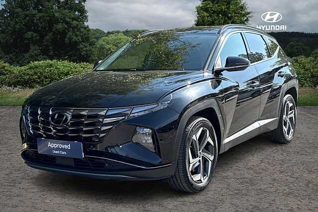 Hyundai TUCSON 1.6 TGDi Hybrid 230 Premium 5dr 2WD Auto Phantom Black